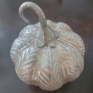 Glass pumpkin